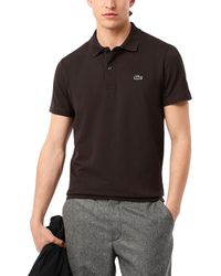 Lacoste - Regular Fit Cotton Blend Polo Shirt - Lyst