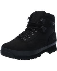 Timberland - Euro Sprint Mid Hiker Leather Boots - Lyst