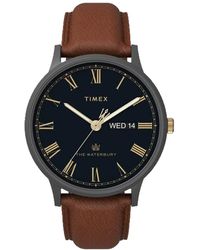 Timex Waterbury Classic Day-date 40mm Tw2u88500vq Quartz Watch - Multicolor