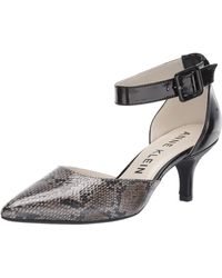 anne klein finn pump pewter