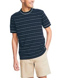 Nautica - Sustainably Crafted Striped T-shirt - Lyst