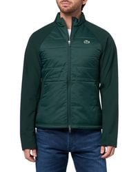 Lacoste - Sport High Neck Quilted Golf Jacket - Lyst