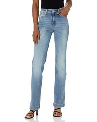 Guess - Bootcut Jeans Vita Media Con Zip E Bottone Donna W3RA58D4W91-CCYL - Lyst