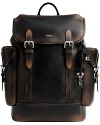 COACH - Hitch Backpack In Loved Leather - Lyst