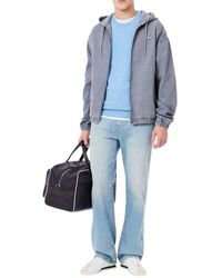 Lacoste - 5 Pocket Straight Cut Indigo Jeans - Lyst