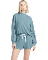 Volcom - Lived In Lounge Frenchie Elastic Waist Sweat Shorts - Lyst
