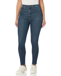 Hudson Jeans Jeans Centerstage High Rise Super Skinny Ankle in Blue | Lyst