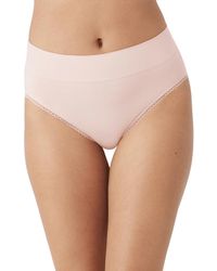 Wacoal - Feeling Flexible Seamless Full Coverage Hi-cut Brief Panty - Lyst
