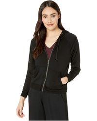 Splendid - Zip Up Hoodie Sweater Sweater - Lyst