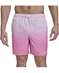 Calvin Klein - Volley Quick Dry Lightweight Swim Trunk Badehose - Lyst