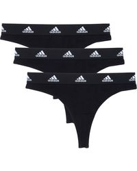 adidas - Active Comfort Cotton Thong 3p - Lyst