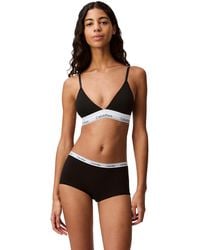 Calvin Klein - Ongevoerde Driehoek Bh - Lyst