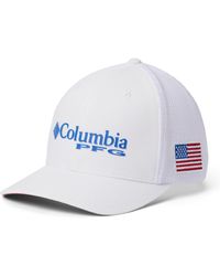 Columbia - Pfg Logo Mesh Ball Cap-high - Lyst
