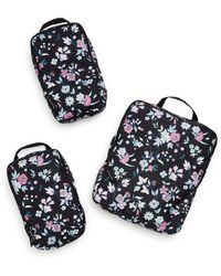 Vera Bradley - Compression Packing Cube 3-piece Set Travel Accessory - Lyst