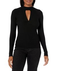 Guess - Long Sleeve Twisted Cut Out Rubie Sweater - Lyst