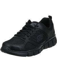 Skechers - Equalizer 2.0 On Track Trainers Black - Lyst