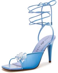 Katy Perry - The Vivvian Flower Sandal Heeled - Lyst