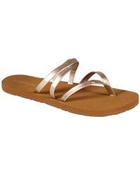 Volcom - Easy Breezy Ii Flip Flop Sandals - Lyst