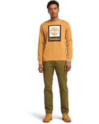 Timberland - Colored Long Sleeve Tee - Lyst