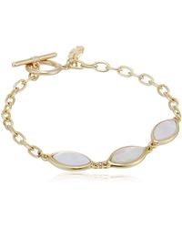 Lucky Brand - Mother Of Pearl Link Bracelet - Lyst
