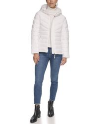 Tommy Hilfiger - Zip-up Packable Jacket White Md - Lyst