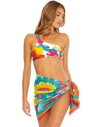 Trina Turk - Standard Fontaine Pareo Beach Wrap-bathing Suit Cover Ups - Lyst