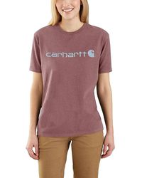 Carhartt Tshirt With Embroidered Logo 