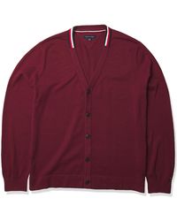 Tommy Hilfiger Mens Coleman Wool Cardigan Sweater