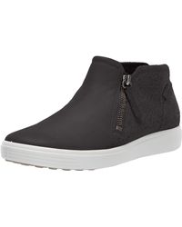 ecco black high tops