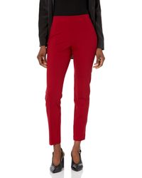 Anne Klein - Pull On Hollywood Waist Straight Ankle Pant - Lyst