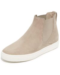 vince newlyn chelsea suede sneaker