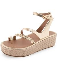 Aerosoles - Dolly Wedge Heeled Flatform Sandal - Lyst