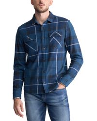 Buffalo David Bitton - Long Sleeve Button Down Blanket Shirt - Lyst