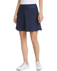 PUMA - Pwrshape Solid Woven Skirt 16" Golf Shorts - Lyst