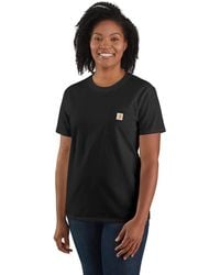 Carhartt - Womens Loose Fit Heavyweight Short-sleeve Pocket T-shirt Work Utility T Shirt - Lyst