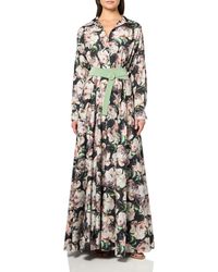 Norma Kamali - Super Oversized Boyfriend Nk Shirt Flared Gown - Lyst