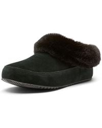 Sorel - Women's Go Coffee Run Slipper - Black, Sea Salt - 9 - Lyst