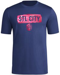 adidas - St. Louis City Sc Local Pop Short Sleeve Pre-game T-shirt - Lyst