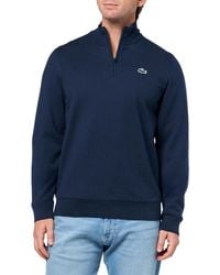 Lacoste - Sport Golf Quarter Zipped Windbreaker Sweater - Lyst