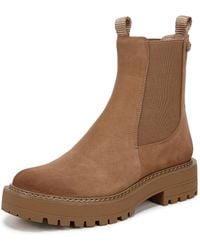 Sam Edelman - Lugged Chelsea Waterproof Leather Boots - Lyst