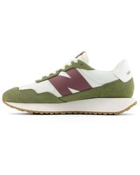 New Balance - S 327 Trainers Runners Green 9 - Lyst