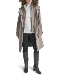 DKNY - Bib-front Hooded Softshell - Lyst