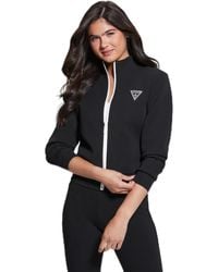 Guess - Ann Full Zip Sweatshirt - Lyst