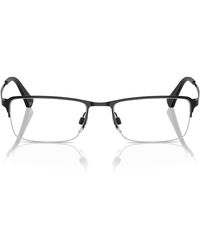 Emporio Armani - Ea1044td Rectangular Prescription Eyewear Frames - Lyst