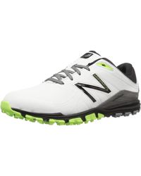 new balance men's striker waterproof spiked comfort golf shoe