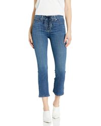 hudson bullocks lace up jeans