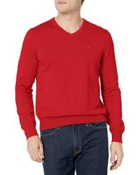 Tommy Hilfiger V-neck sweaters for Men | Online Sale up to 46% off | Lyst