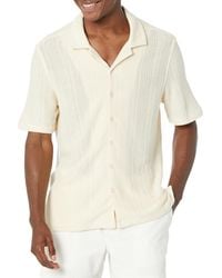 Guess - Short Sleeve Mojave Knit Jacquard Shirt - Lyst