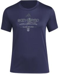 adidas - Standard Vintage World Pre-game Short Sleeve T-shirt - Lyst