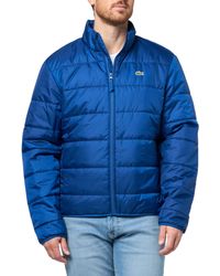 Lacoste - Short Lightweight Water Repellent Puffed Jacket - Lyst